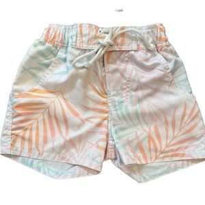 Wildling Well Dressed Wolf Tropical Colorful Swim Shorts Trunks Boy 18M